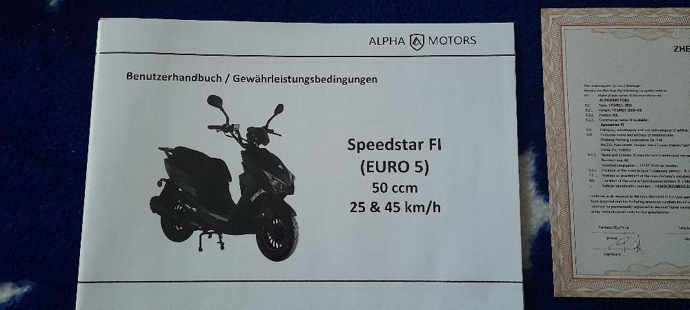 Motorrad verkaufen Andere Speedstar F1 Ankauf